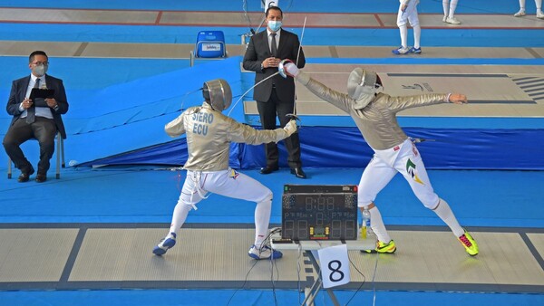 Arranca panamericano de esgrima de formativas en la pedana del COP