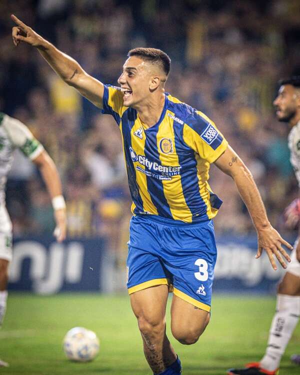 Agustín Sández anota y mantiene líder a Rosario Central - Fútbol Internacional - ABC Color