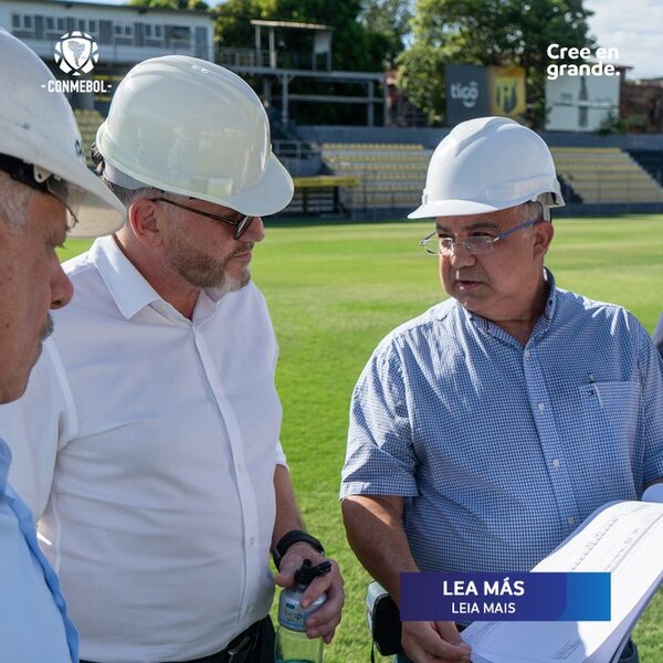 Conmebol destina 20 millones de dólares, en la renovación de estadios del fútbol paraguayo - .::Agencia IP::.