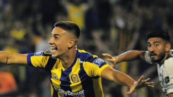 Agustín Sández anota y Rosario Central lidera