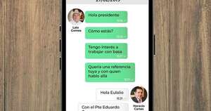 Diario HOY | Chats Lalo-Cartes: Ámbito privado y sin alcance estatal