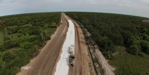 Obras del Lote 2 de la ruta PY12 registran avances y potenciará desarrollo del Bajo Chaco - .::Agencia IP::.
