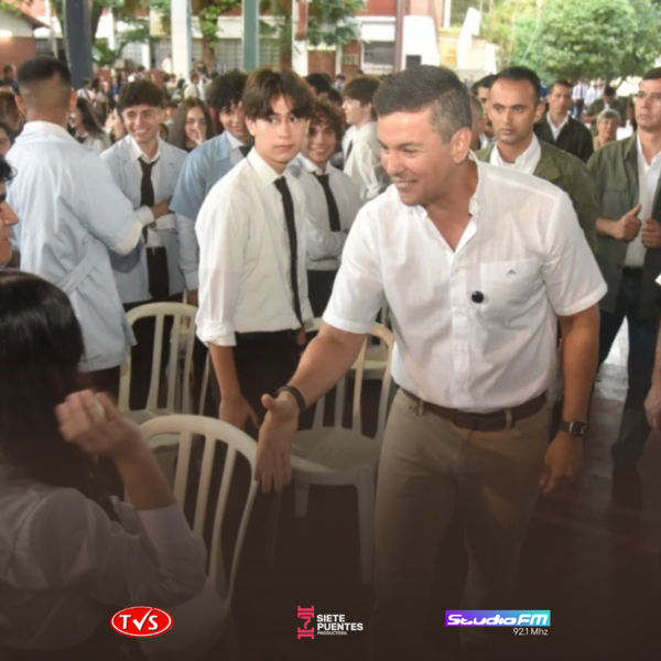 Peña arranca el año lectivo 2025 con aulas precarias y el éxito de Hambre Cero - TVS