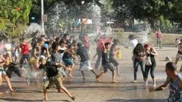 Policía intervino en carnaval de Pedro Juan tras “guerra de agua”