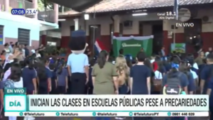 Inician las clases en escuelas públicas pese a precariedades
