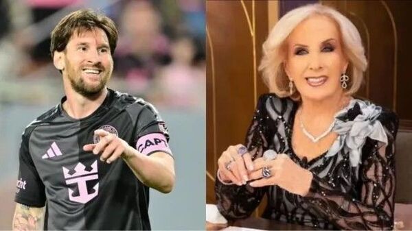 (VIDEO) ¡Hasta Lionel Messi saludó a Mirtha Legrand por su cumple!