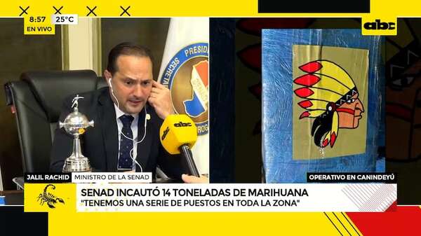 Cae convoy de Macho con 14 toneladas de marihuana: ¿hay ruta liberada en Canindeyú?  - ABC Noticias - ABC Color