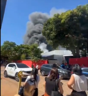 Incendio voraz en tienda de TL Multimarcas en Fernando - 1000 Noticias