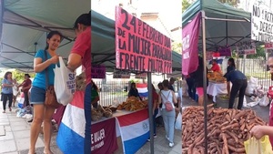 Campesinas donan producción por Día Mujer Paraguaya