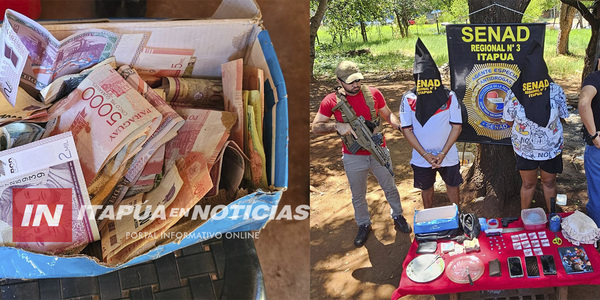 ALLANAN CASILLA EN EL CIRCUITO COMERCIAL DE ENCARNACIÓN Y DETIENEN A PAREJA POR PRESUNTO NARCOTRÁFICO