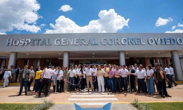 Gobierno inaugura Gran Hospital de Coronel Oviedo, que se convierte en referencia para todo el Paraguay – Prensa 5