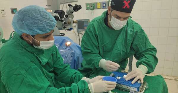 Diario HOY | Realizan trasplante de córnea en el Hospital de Clínicas