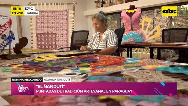 El ñandutí: las mujeres artesanas detrás de los tejidos tradicionales paraguayos - Ensiestados - ABC Color