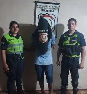 Video: Detenido en Villarrica por amenazar de muerte a su familia  - Policiales - ABC Color