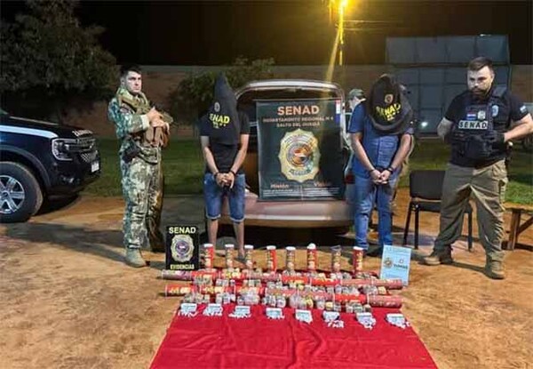 Senad detecta en Canindeyú carga de drogas oculta en tubos de papas fritas y jabones | DIARIO PRIMERA PLANA