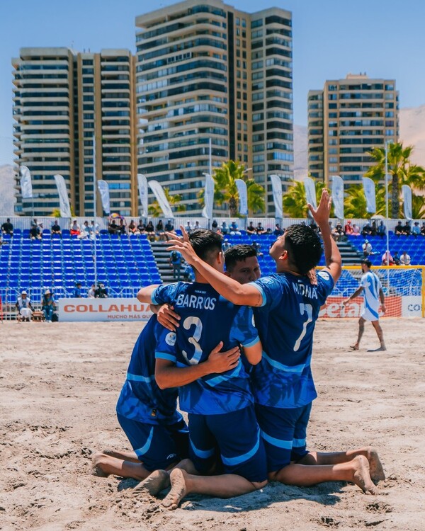 Los Pynandi se recuperan y vencen 2 a 1 a Argentina en Iquique