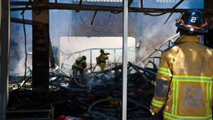 Incendio en dep贸sito de Sport Group fue controlado: no existen v铆ctimas, ni heridos