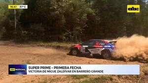 ABC Motor: Migue Zaldívar se lleva la victoria en el Super Prime de Barrero Grande - ABC Noticias - ABC Color