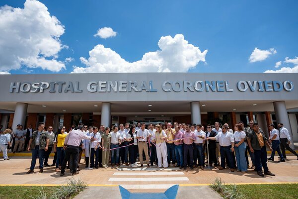 Coronel Oviedo: estrenan hospital de última generación - Unicanal