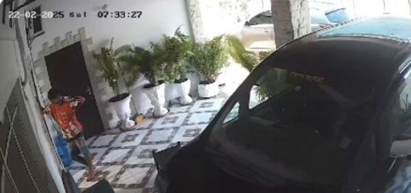 A palos espantó despensera a un chespi que quería robarle