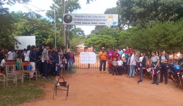 No inician clases en escuela de Horqueta por falta de rubros - 1000 Noticias