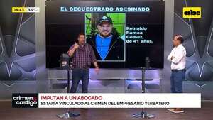 Secuestro y asesinato de empresario yerbatero en Luque: imputan a uno de los implicados - Crimen y castigo - ABC Color