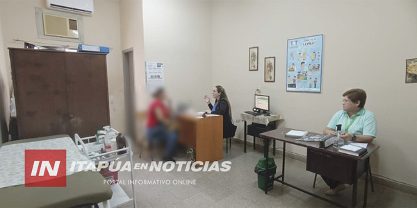 JORNADA DEL PROGRAMA DE LEPRA EN EL HRE BENEFICIA A PACIENTES DE ITAPÚA