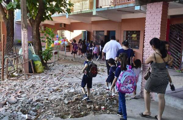AUDIO: Escuelas que se caen: “Si así está la educación en la Capital, ¿cómo va a ser en el interior?”, cuestionan desde Fenaes - Ancho Perfil - ABC Color