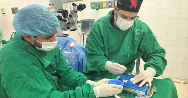 La Nación / Realizan exitoso trasplante de córnea