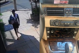 Hurtan autorradios de vehículo estacionado en zona céntrica de Encarnación