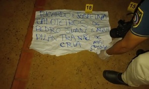 Atacan a tiros la vivienda del exgobernador de Amambay y dejan un panfleto amenazante - OviedoPress