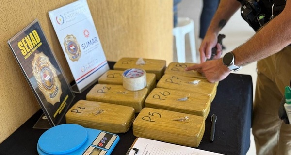 SENAD detecta cocaína en camión cisterna procedente de Bolivia