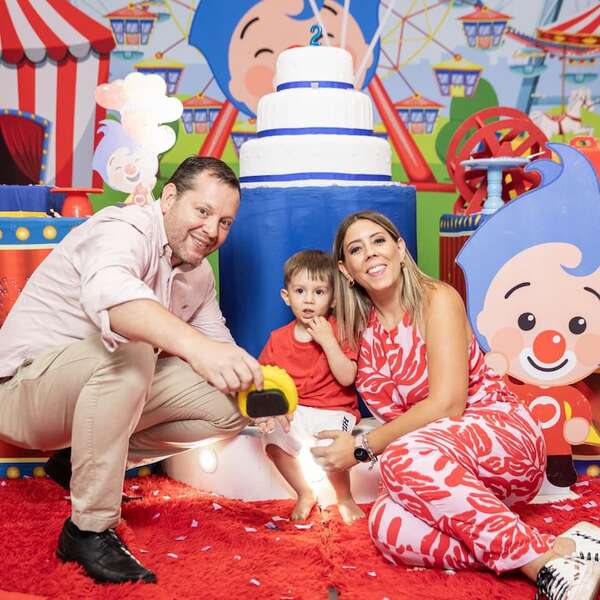 Denise Hutter celebró el segundo añito de Gastón, “el que siempre tiene pilas” - Gente - ABC Color