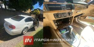 HURTARON OBJETOS DE UN VEHÍCULO DE ENCARNACIÓN 