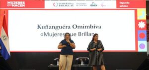 Presentan programa nacional “Kuñanguéra Omimbíva – Mujeres que brillan” - .::Agencia IP::.