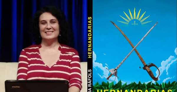 La Nación / Irina Ráfols presenta la novela histórica “Hernandarias”