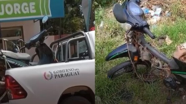 Doña encontró su moto totalmente carneada en la comisaría