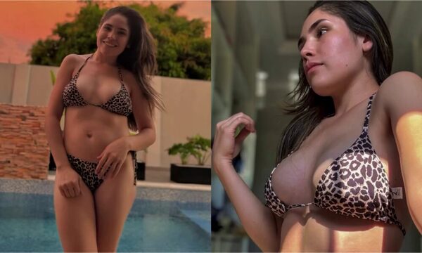 (VIDEO) ¡Mamau! ¡Doña de pelotero olimpista mostró que recuperó su estadazo luego de ser mamita!