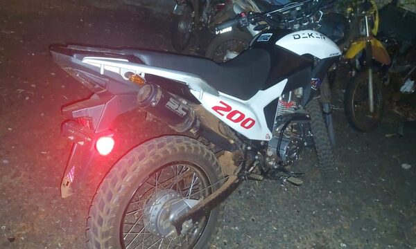 Roban motocicletas y una de ellas se recupera mediante GPS