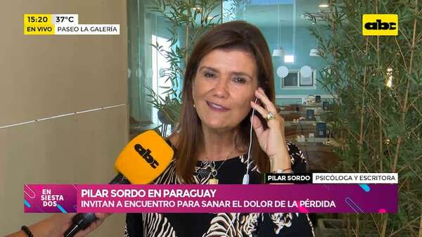 Pilar Sordo en Paraguay: ofrecerá una conferencia para sanar el dolor de la pérdida - Ensiestados - ABC Color
