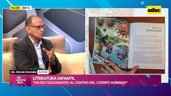 “Viajes fascinantes al centro del cuerpo humano”: pediatra lanza libro que invita al aprendizaje - Ensiestados - ABC Color