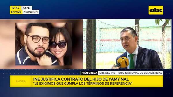 Video: director del INE justifica ausencias y llegadas tardías de hijo de Yamy Nal - ABC Noticias - ABC Color