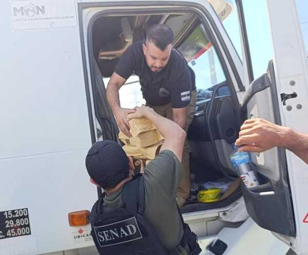 Senad incauta cocaína transportada en un camión cisterna - ADN Digital