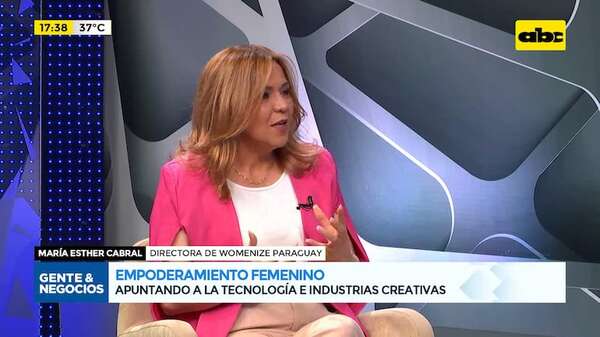 Empoderamiento femenino: apuntando a la tecnología e industrias creativas - Gente & Negocios - ABC Color