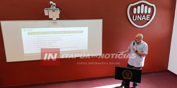 CHARLA SOBRE AVANCES EN DIAGNÓSTICO REPRODUCTIVO EN BOVINOS SE DESARROLLÓ EN LA UNAE