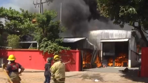 Empresa afectada por incendio agradece labor de bomberos y evalúa daños