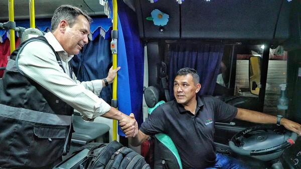 El transporte nocturno