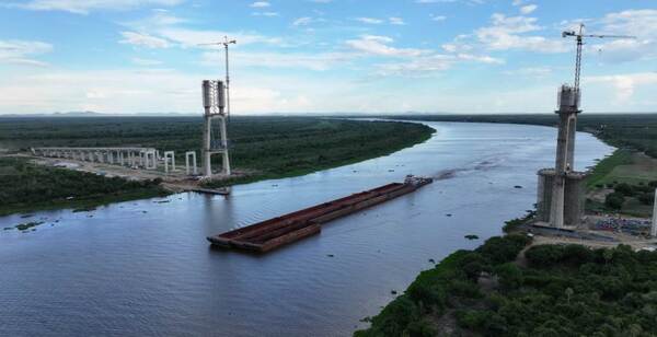 Construcción del Puente de la Bioceánica culminará en el primer semestre de 2026