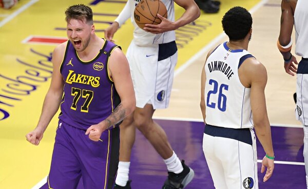 Versus / Doncic se venga de Dallas con su primer triple doble con los Lakers
