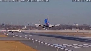 Avión evitó por poco una colisión en pista con un jet privado en Chicago - 1000 Noticias